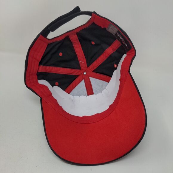 Fort Myers Beach Florida Strapback Hat OSFA Black Embroidered W/Tags Iron Cross - Picture 7 of 9